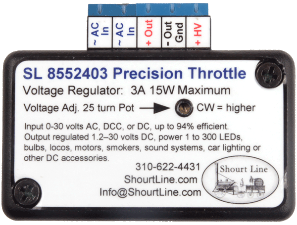 SL	8552403	Weatherproof Precision Train Throttle & LED controller $39.95